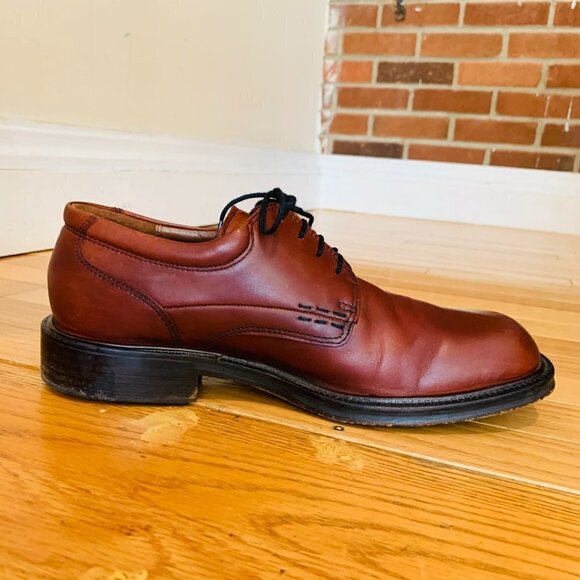 Men\'s Ecco City Lace Up Oxfords Leather Dress Shoes Size US 8.5 EUR 42 main image 11